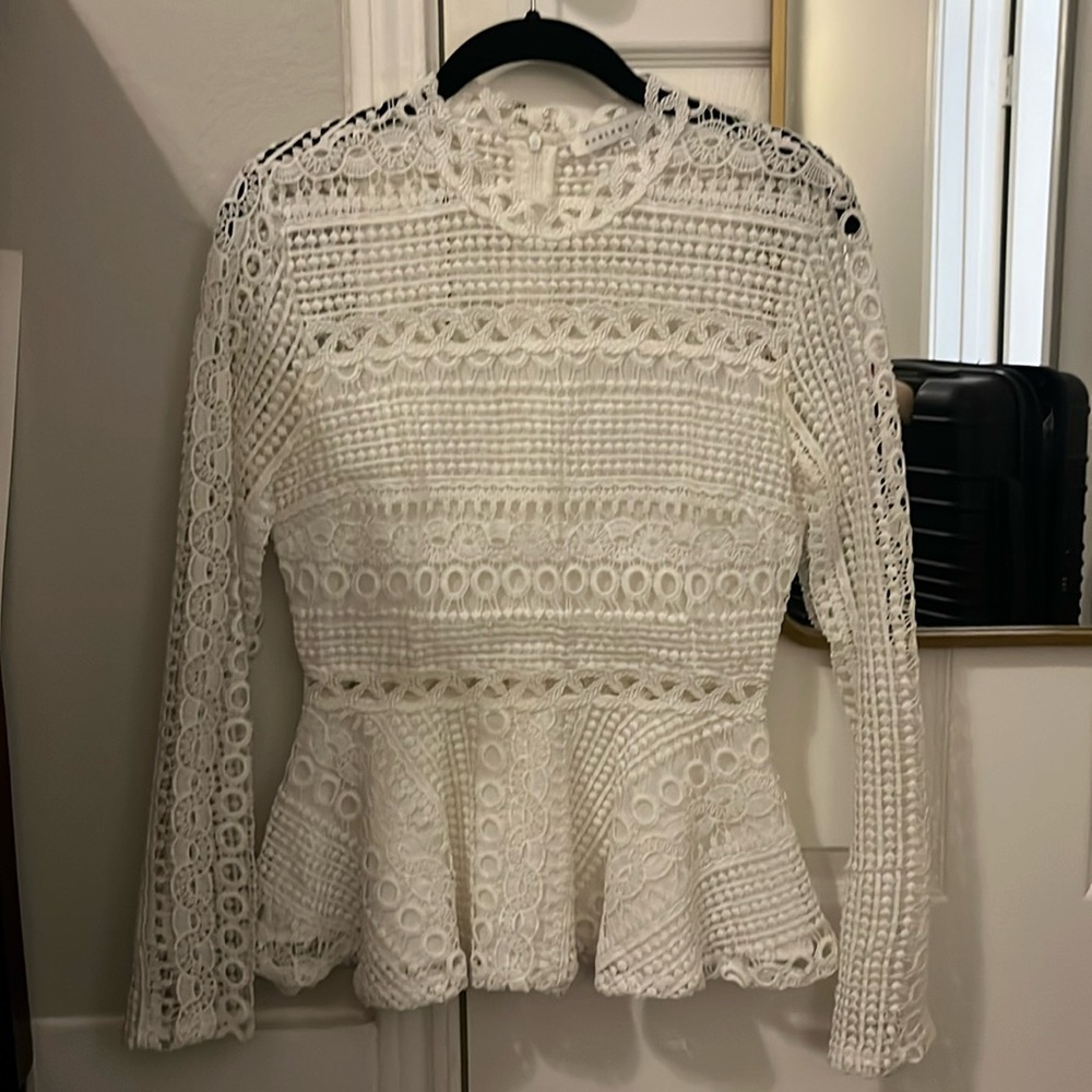 Endless Rose Lace Mock Neck